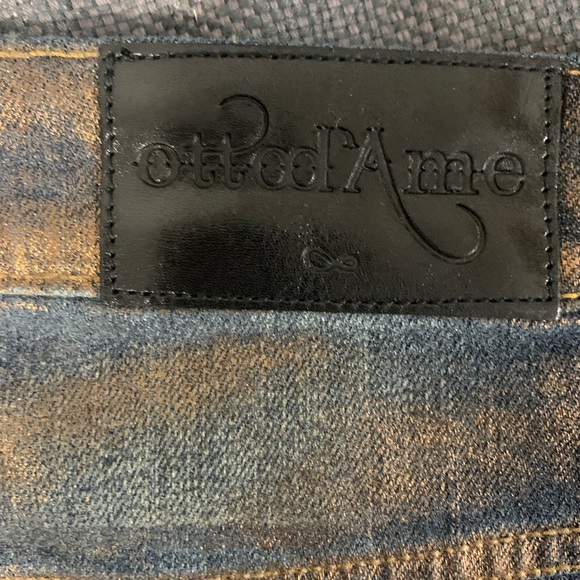 Ottod'ame Gold Jeans - Picture 2 of 4